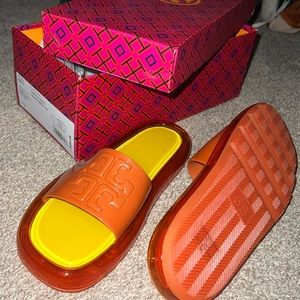 Tory Burch Bubble Jelly Slides